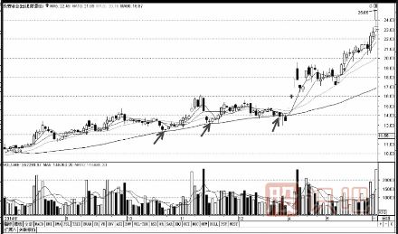 如何用移動(dòng)均線看支撐尋找買入點(diǎn)