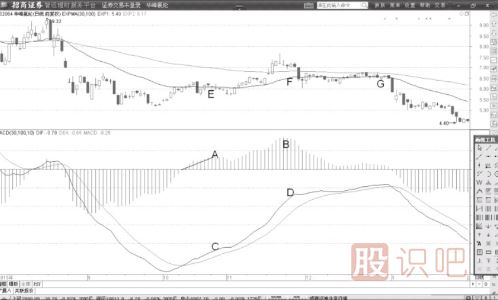 MACD指標(biāo)中的柱子是怎么看的？